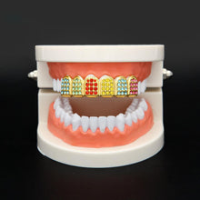 Load image into Gallery viewer, Colorful Zircon Top Grill