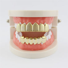 Load image into Gallery viewer, Bold G.OA.T Top And Bottom Grillz Set
