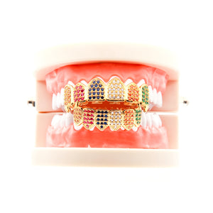 Colorful Grills Set Top and Bottom